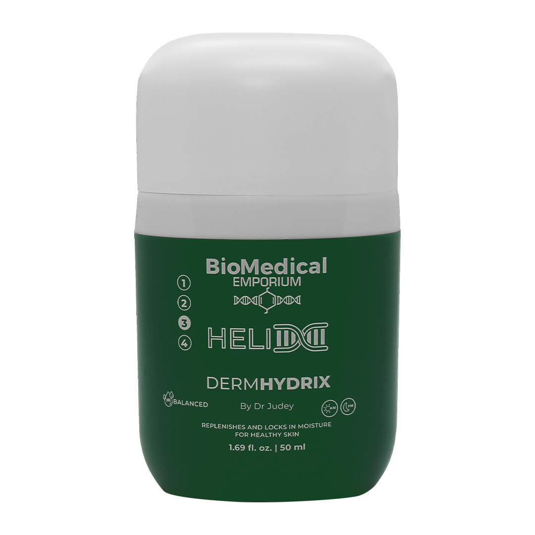 Helix Series DermHydrix 50ml — Biomedical Emporium lightweight moisturiser for acne-prone skin