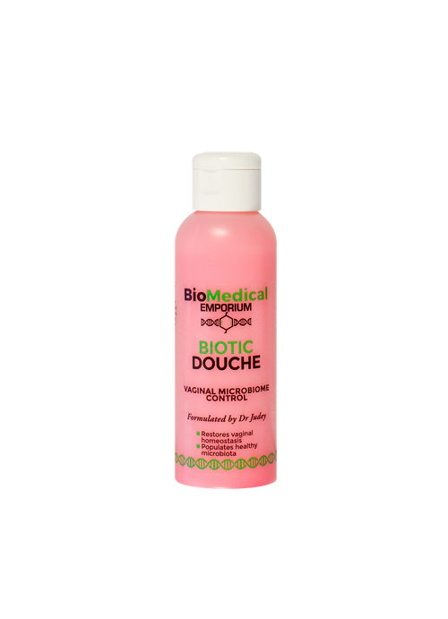 Biotic Douche Body Wash — Biomedical Emporium pH-balanced intimate wash for daily vaginal hygiene
