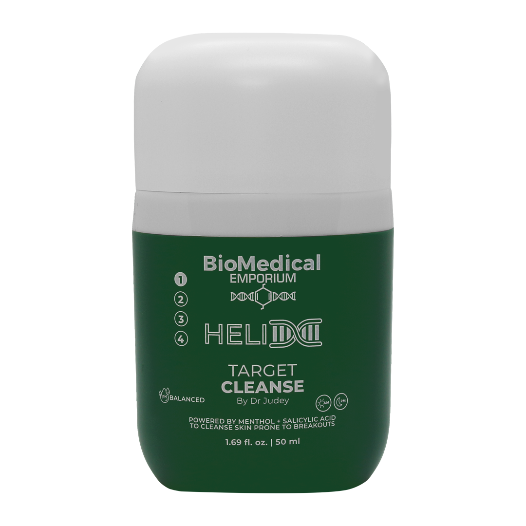 Helix Series Target Cleanse 50ml — Biomedical Emporium daily pore-refining cleanser