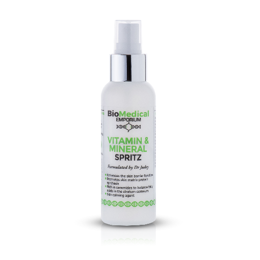 Vitamin & Mineral Spritz 100ml — Biomedical Emporium hydrating mist that nourishes and strengthens the skin barrier