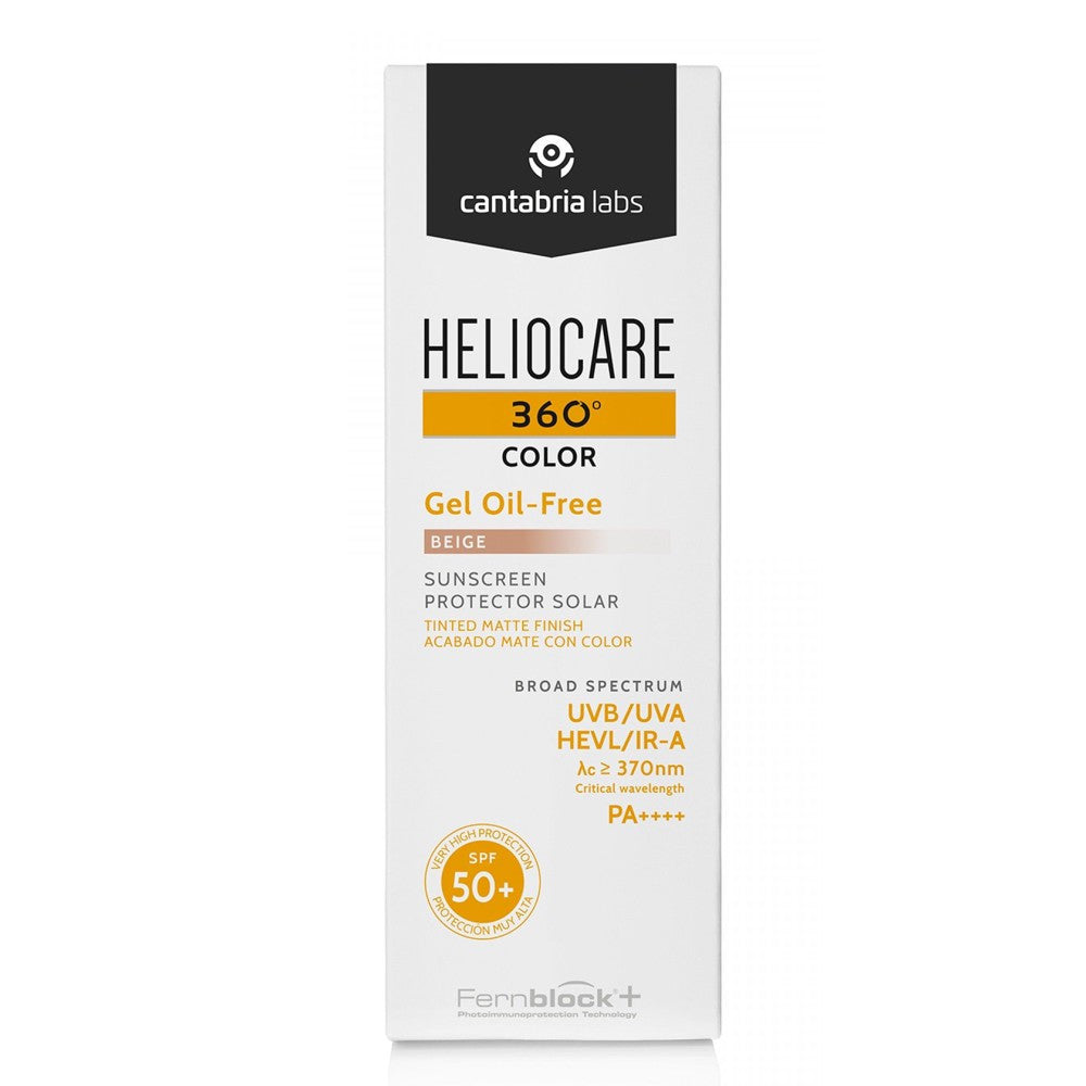 Heliocare 360 Color Gel Oil-Free SPF50+ Beige 50ml