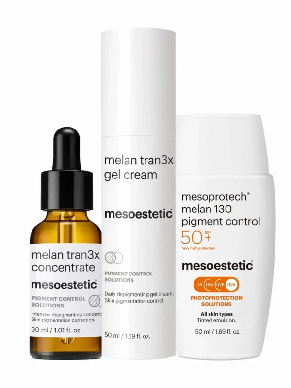 Mesoestetic Melan Tran3x Depigmenting Kit