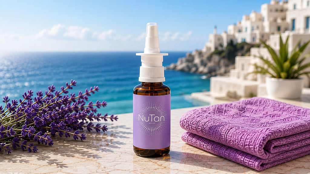 NuTan Signature Nasal Spray 50ml Purple Label tanning nasal spray bottle